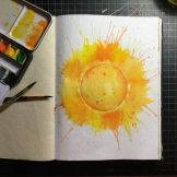 Summer Watercolour Challenge by Tania Scrapbook House